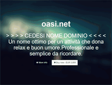 Tablet Screenshot of oasi.net